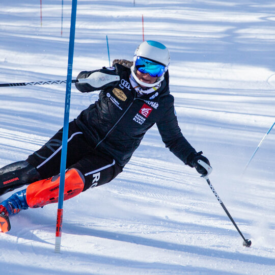Test blanc du test technique d'accès moniteur de ski alpin